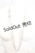 axes femme / 多連ネックレス  ゴールド O-25-11-06-060-AX-AC-IG-OS
