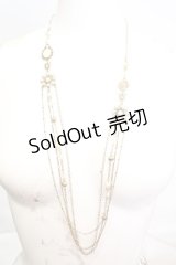 axes femme / 多連ネックレス  ゴールド O-25-11-06-060-AX-AC-IG-OS