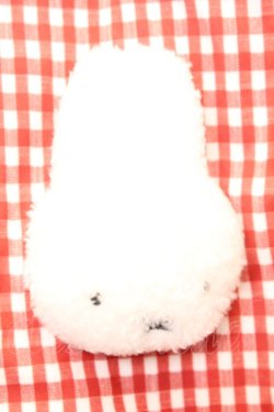 画像2: merry jenny / ギンガムもこもこmiffyトート  アカ O-25-11-06-067-LO-BG-IG-OS