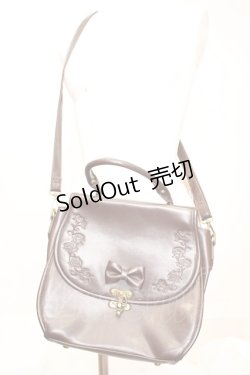 画像3: axes femme POETIQUE / クラシカル型押しバッグ  ブラウン O-25-11-06-069-AX-BG-IG-OS