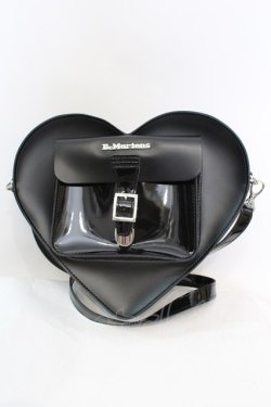 画像1: Dr.Martens （Getta Grip） / レザーハートバックパック  ブラック O-25-11-06-073-PU-BG-IG-OS