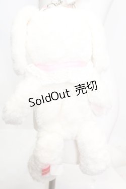 画像3: BABY,THE STARS SHINE BRIGHT / うさくみゃポシェット  シロ×ピンクリボン O-25-11-06-074-BA-BG-OW-OS