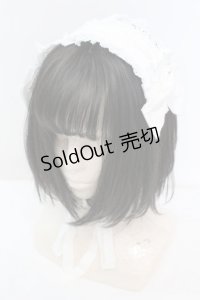 BABY,THE STARS SHINE BRIGHT / はしごレースのスピンドールヘッドドレス  シロ O-25-11-06-008-BA-AC-IG-OS