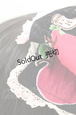画像3: metamorphose / りんごレース付リボンヘッドドレス  クロ O-25-11-06-011-ME-AC-IG-OS