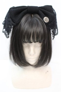 画像3: MIHO MATSUDA / カチューシャ  ブラック O-25-11-06-001-GO-AC-IG-OS