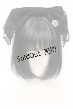 画像3: MIHO MATSUDA / カチューシャ  ブラック O-25-11-06-001-GO-AC-IG-OS