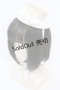 BABY,THE STARS SHINE BRIGHT / フリルレースミニハット  アイボリー O-25-11-06-015-BA-AC-OW-OS