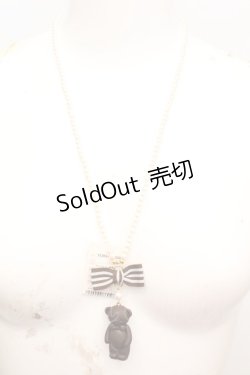 画像2: Angelic Pretty / Cream Cookie Bearネックレス  ブラウン O-25-11-06-016-AP-AC-IG-OS