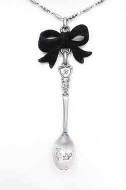 画像1: Q-pot. / アリスのスプーンネックレス  シルバー O-25-11-06-017-QP-AC-OW-OS