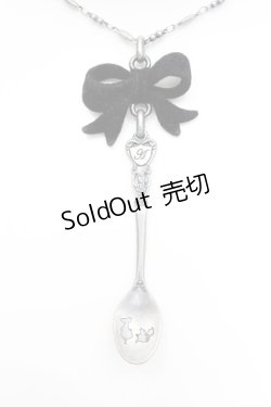 画像1: Q-pot. / アリスのスプーンネックレス  シルバー O-25-11-06-017-QP-AC-OW-OS