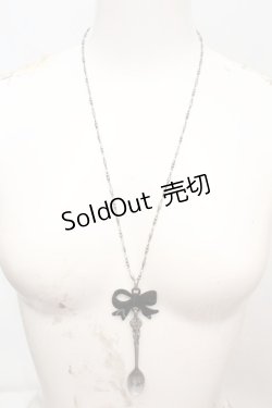 画像2: Q-pot. / アリスのスプーンネックレス  シルバー O-25-11-06-017-QP-AC-OW-OS