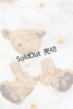 画像2: PINK HOUSE / テディマーガレットスカーフ  アイボリー O-25-11-06-018-LO-ZA-IG-OS