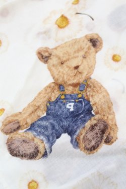 画像3: PINK HOUSE / テディマーガレットスカーフ  アイボリー O-25-11-06-018-LO-ZA-IG-OS