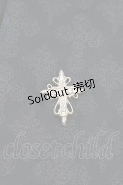 画像2: BPN / クロスジャガードネクタイ  ブラック O-25-11-06-021-GO-ZA-IG-OS