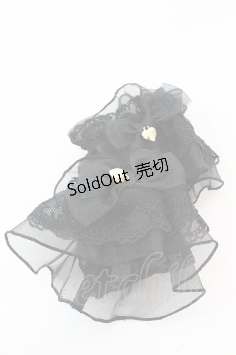 画像1: Angelic Pretty / フェアリーハートチャームお袖とめ  クロ O-25-11-06-022-AP-ZA-IG-OS (1)