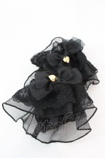 画像1: Angelic Pretty / フェアリーハートチャームお袖とめ  クロ O-25-11-06-022-AP-ZA-IG-OS (1)