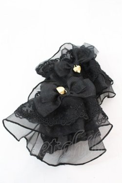 画像1: Angelic Pretty / フェアリーハートチャームお袖とめ  クロ O-25-11-06-022-AP-ZA-IG-OS