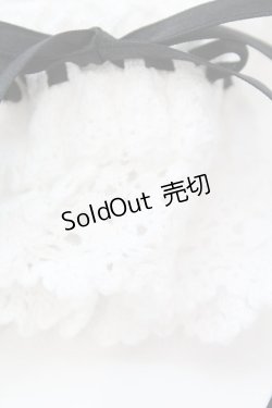 画像2: BABY,THE STARS SHINE BRIGHT / トーションレースお袖とめ  シロ×クロ O-25-11-06-025-BA-ZA-IG-OS