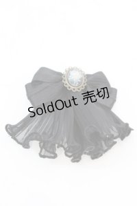 Innocent World / プリーツフリルバレリーナクリップ  クロ O-25-11-06-028-IW-AC-OW-OS