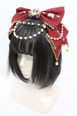 画像1: YOLANDA / Captain Catalina カチューシャ  アカ O-25-11-06-003-LO-AC-IG-OS