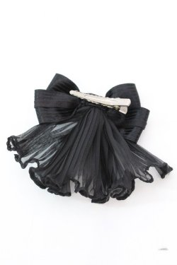 画像3: Innocent World / プリーツフリルバレリーナクリップ  クロ O-25-11-06-028-IW-AC-OW-OS