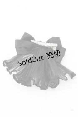 画像3: Innocent World / プリーツフリルバレリーナクリップ  クロ O-25-11-06-028-IW-AC-OW-OS