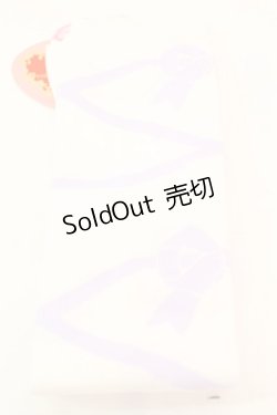 画像1: BABY,THE STARS SHINE BRIGHT / レースアップリボン柄オーバーニーソックス  シロ×ラベンダー O-25-11-06-030-BA-ZA-IG-OS