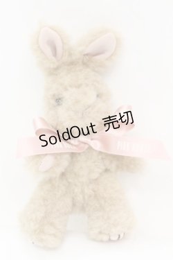 画像1: PINK HOUSE / うさぎぬいぐるみコサージュ  ベージュ×ピンク O-25-11-06-032-LO-AC-IG-OS