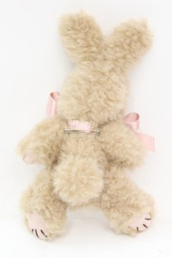 画像2: PINK HOUSE / うさぎぬいぐるみコサージュ  ベージュ×ピンク O-25-11-06-032-LO-AC-IG-OS