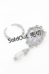 axes femme / ゴシックローズリング  ガンメタ O-25-11-06-037-AX-AC-IG-OS