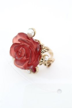 画像1: axes femme / フェイバリットローズリング  アカ O-25-11-06-039-AX-AC-IG-OS