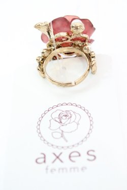 画像2: axes femme / フェイバリットローズリング  アカ O-25-11-06-039-AX-AC-IG-OS