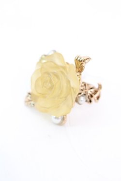 画像1: axes femme / フェイバリットローズリング  イエロー O-25-11-06-041-AX-AC-IG-OS