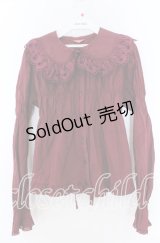 BABY,THE STARS SHINE BRIGHT / 音符レースのベビードールブラウス  えんじ O-25-11-07-058-BA-BL-IG-OS