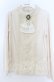 画像1: axes femme / スタンドカラーレースプルオーバー  アイボリー O-25-11-07-062-AX-TO-IG-OS (1)