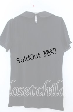 画像2: axes femme / はしごレース使いトップス  クロ O-25-11-07-071-AX-TO-IG-OS