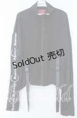 Jamie エーエヌケー / ロゴテープシースルージャケット  クロ O-25-11-07-073-LO-TO-IG-OS