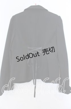 画像2: axes femme / ベストレイヤードジャケット Ｍ クロ O-25-11-07-076-AX-JA-IG-OS