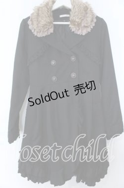 画像1: axes femme / ライナー付きトレンチコート  クロ O-25-11-07-077-AX-CO-IG-OS