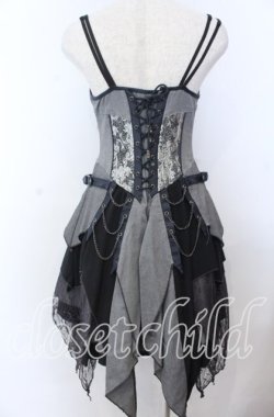 画像3: Ozz Croce / Garden of Fallen Angel ビスチェワンピース  ブラック O-25-11-07-080-OO-OP-OW-OS