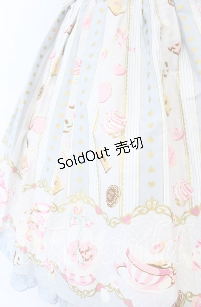 画像3: Angelic Pretty / Wonder Partyシャーリングジャンパースカート  サックス O-25-11-07-007-AP-OP-IG-OS (3)