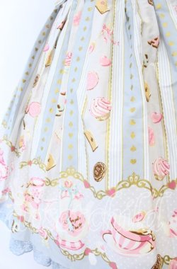 画像3: Angelic Pretty / Wonder Partyシャーリングジャンパースカート  サックス O-25-11-07-007-AP-OP-IG-OS