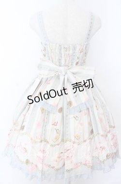画像4: Angelic Pretty / Wonder Partyシャーリングジャンパースカート  サックス O-25-11-07-007-AP-OP-IG-OS