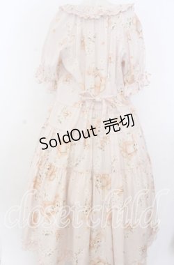 画像4: PINK HOUSE / 桜Teddyプリントミディワンピース  ピンク O-25-11-07-085-LO-OP-IG-OS