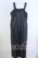 画像1: Jane Marple Dans Le Salon / Giza dungaree salopette pants M ネイビー O-25-11-07-088-JM-PA-OW-OS (1)