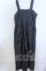 画像2: Jane Marple Dans Le Salon / Giza dungaree salopette pants M ネイビー O-25-11-07-088-JM-PA-OW-ZT098 (2)