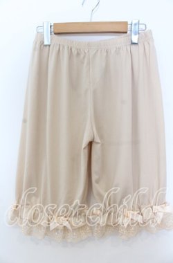 画像1: ｍ petit by misako / ドロワーズ M ベージュ O-25-11-07-089-LO-PA-OW-OS