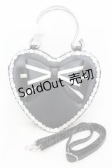 BABY,THE STARS SHINE BRIGHT / リボンハートBag  クロ×シロ O-25-11-07-1004-BA-BG-IG-OS