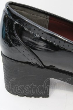 画像8: Amavel / ビジューリボン付ローファーパンプス XL クロ O-25-11-07-1040-CA-BG-OW-OS