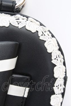 画像2: BABY,THE STARS SHINE BRIGHT / リボンハートBag  クロ×シロ O-25-11-07-1004-BA-BG-IG-OS